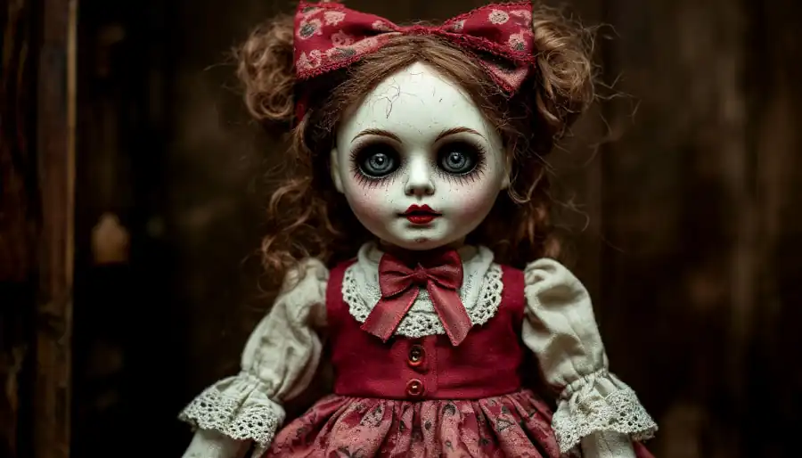 феномен головы и глаз куклы